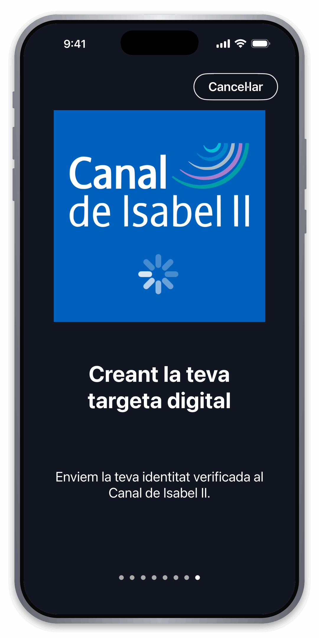 Crea la targeta digital