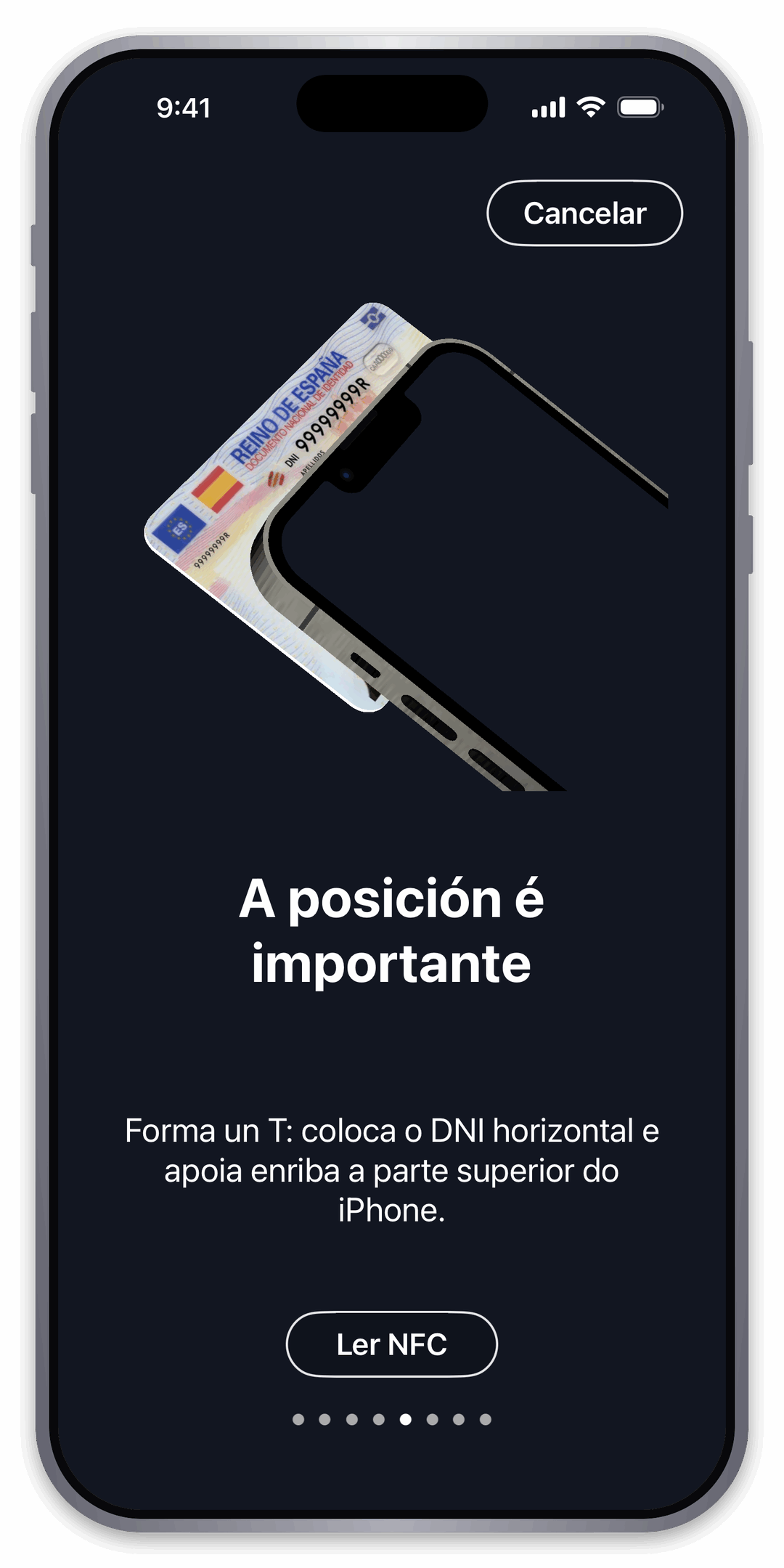 Coloca ben o DNI